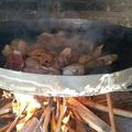 El cooksnap de hdferrari cuando hizo Pollo al disco a la cerveza.
