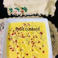 Rita mehta का कुकस्नैप जब उन्होंने कस्टर्ड(custard recipe in hindi) बनाया था।
