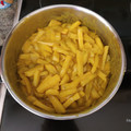 El cooksnap de José Glez cuando hizo Patatas fritas en salsa amarilla.