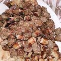 Farwa Ali's cooksnap of when they made Beef Bihari boti.