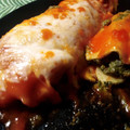 El cooksnap de DelicIANNcook cuando hizo Crepas de espinaca y ricotta con salsa mixta sin tacc.