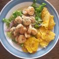 El cooksnap de Diarovi cuando hizo Camarones al ajillo.