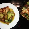 El cooksnap de Zaida TC @alquimiasfood cuando hizo Brócoli con pollo al horno.