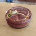 El cooksnap de Liliam Miranda cuando hizo Tarta de kiwi.