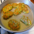 El cooksnap de Amanda! cuando hizo Buñuelos de brocoli y zanahoria .
