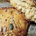 Cooksnap από meli_kanela στη συνταγή Γλυκά ψωμάκια με πουρέ κολοκύθας και ξηρούς καρπούς