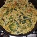 El cooksnap de Natalia Bayón cuando hizo Tortilla zapallito y zanahoria.