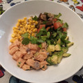 El cooksnap de Javier Pérez cuando hizo Poke salmón.
