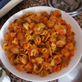 El cooksnap de 95vanedg cuando hizo 🍝 Pasta de lentejas con pisto 🫑.
