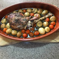 El cooksnap de Adela Alonso Gallegos cuando hizo Paletilla a la provenzal.