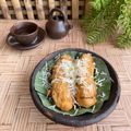 Cooksnap Wiwin088 semasa beliau membuat Pisang Goreng Keju Dan Madu.