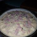 El cooksnap de Safira Lane cuando hizo Tarta de jamón, cebolla y queso.