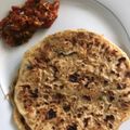 Preety's cooksnap of when they made Soft and Crispy Aloo Parathas.