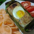 Cooksnap dari Risa Andarini untuk resep Nasi Bakar Sambal Tempe