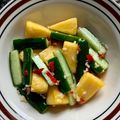 Sabine Kuo-漫活食光 的 Cucumber Salad with Pineapple 涼拌鳳梨小黃瓜 cooksnap