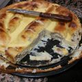 El cooksnap de josi E. cuando hizo Pastel de crepes con carne.