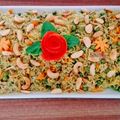 صورة من 🌼🌼عاشقة الورد🌷🌷، شاركها بعد تجربة وصفة رز مقلي بالدجاج Chicken Fried Rice