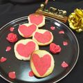 Shital shete's cooksnap of when they made Vanilla Heart Cookies.