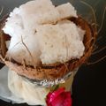 Jasmin Motta _ #BeingMotta's cooksnap of when they made ટોપરા  પાક(topra paak in Gujarati).