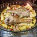 El cooksnap de Julián cuando hizo Muslos de pavo al horno.
