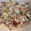 El cooksnap de Tony Sánchez Hermán cuando hizo Ensalada de arroz.