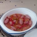 El cooksnap de Magela Betizagasti cuando hizo CHORIZOS al vino blanco para ADRIANA.