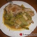 Cooksnap από golfo στη συνταγή Χοιρινές μπριζόλες με πράσα γλύκισμα