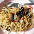 Cooksnap dari yuhinsoles untuk resep Spaghetti Aglio Olio Jamur Shimeji
