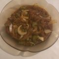 El cooksnap de Eduardo Agudo Alba cuando hizo Pimientos asados caseros con apio.