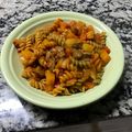 El cooksnap de Alejandro Augusto Gomez cuando hizo Guiso de fideos.