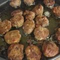 El cooksnap de Micaela Cruz cuando hizo Mini Albóndigas Expréss al Horno.