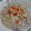 藍海冰心 的 松露白醬海鮮燉飯 cooksnap