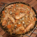 El cooksnap de Enrique Rodriguez cuando hizo Paella de marisco 🦐.