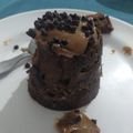 El cooksnap de Vicki Alvarez cuando hizo Brownie tres minutos (microondas) .