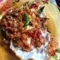 Cooksnap Nasuha semasa beliau membuat Telur Tumis Berlada.