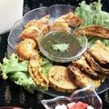 Sadaf Abdul Karim's cooksnap of when they made Alo pakoras.