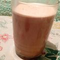 El cooksnap de Mabel González cuando hizo Smoothie de chocolate.
