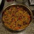 El cooksnap de Igna Bravo cuando hizo Arroz Chau Fá.