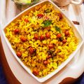 Madhvi Dwivedi का कुकस्नैप जब उन्होंने पोहा(Poha recipe in Hindi) बनाया था।