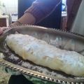 El cooksnap de Mechi Love cuando hizo Strudel de manzanas.