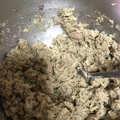 El cooksnap de Joyce Olsen cuando hizo Chupe de jaiba.