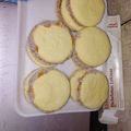 El cooksnap de Luciana Torres cuando hizo Alfajores de maizena.