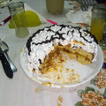 El cooksnap de María Luisa Mendoza cuando hizo Torta de cumpleaños.