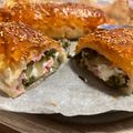 El cooksnap de Débora Cantero Martínez cuando hizo Pastel de espinacas y acelgas con pasta filo.