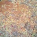 El cooksnap de mercedes ca cuando hizo Guiso de arroz y carne.