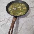 El cooksnap de kissel quintana bello cuando hizo Bistec en salsa verde con champiñones.