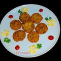  Vedangi Kokate's cooksnap of when they made Rice cutlet.