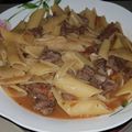El cooksnap de Hilda Aquino Bogado cuando hizo Guiso de fideo.