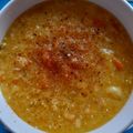 El cooksnap de Teresita Felíz cuando hizo Porotos Granados con Mazamorra.