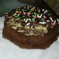 Cooksnap dari Armia Izzal Husna untuk resep Brownis 3 sdm (ngembang tinggi bgt)